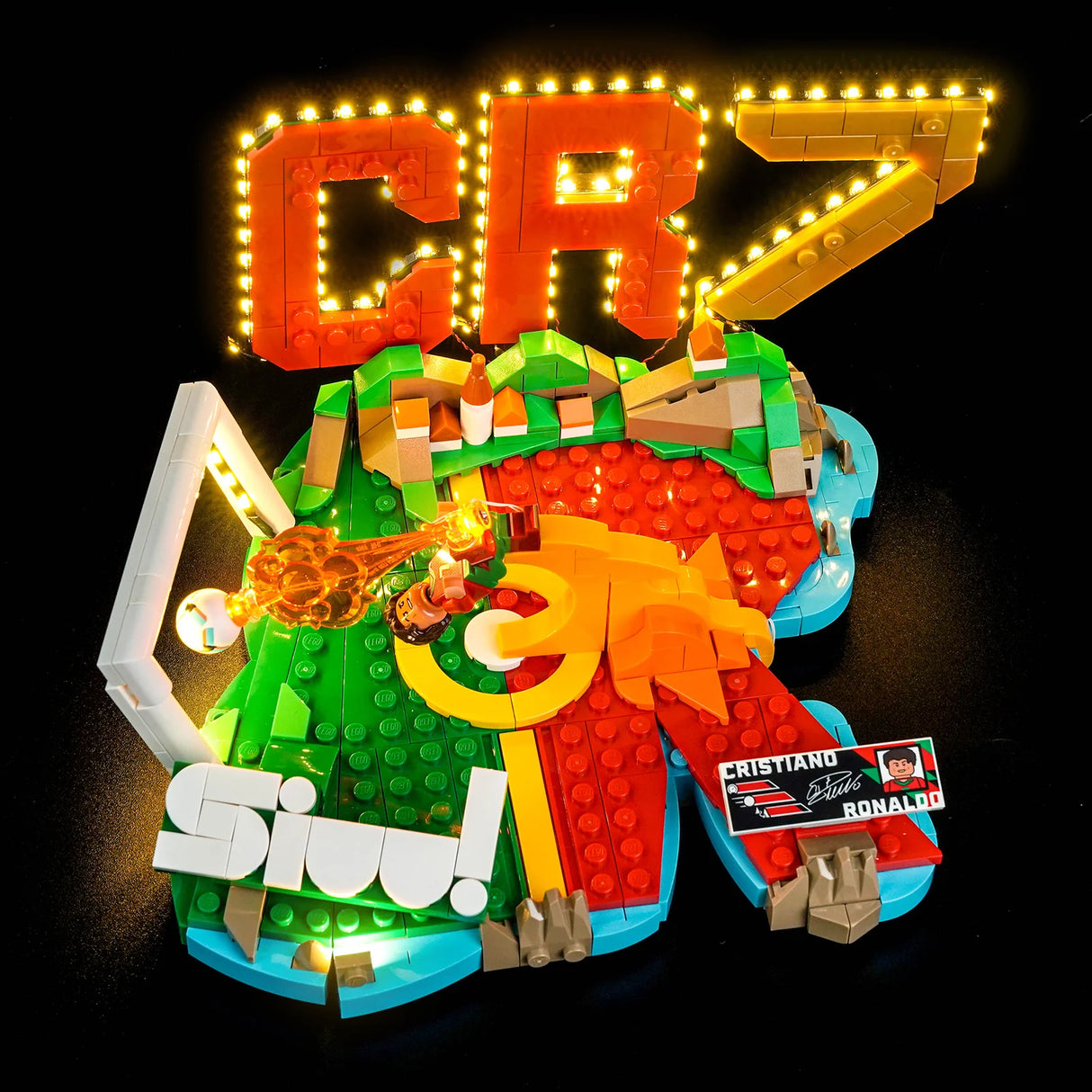 LED Licht Set für LEGO Cristiano Ronaldo - Fussball-Highlights (43012)