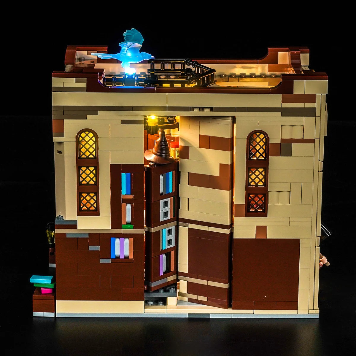 LED Licht Set für LEGO Harry Potter: Bücherstütze: Dumbledores Büro (76478) inkl. Fernbedienung