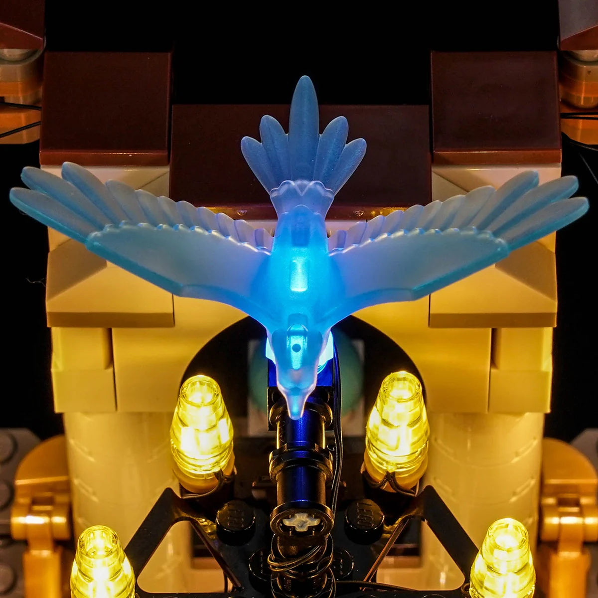 LED Licht Set für LEGO Harry Potter: Bücherstütze: Dumbledores Büro (76478) inkl. Fernbedienung