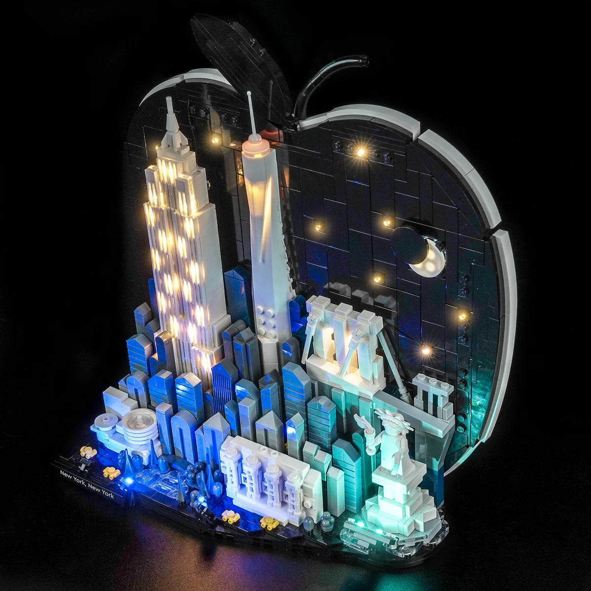 LED Licht Set für LEGO New York City - The Big Apple (21066) inkl. Fernbedienung