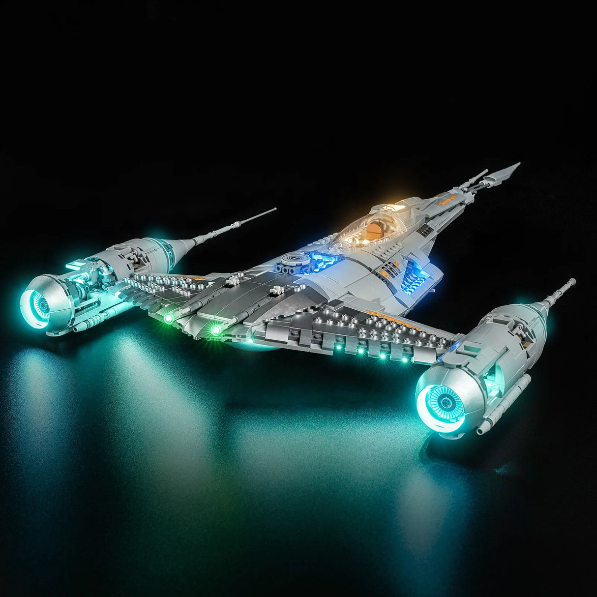 LED Licht Set für LEGO Star Wars: N-1 Starfighter des Mandalorianers (75442) inkl. Fernbedienung