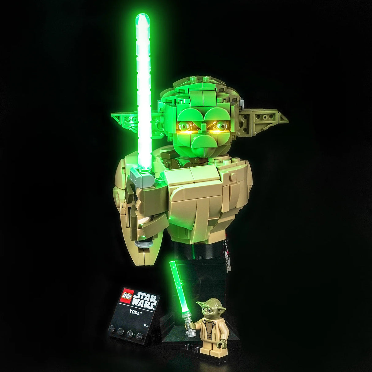 LED Licht Set für LEGO Star Wars: Yoda™ Büste (75438)