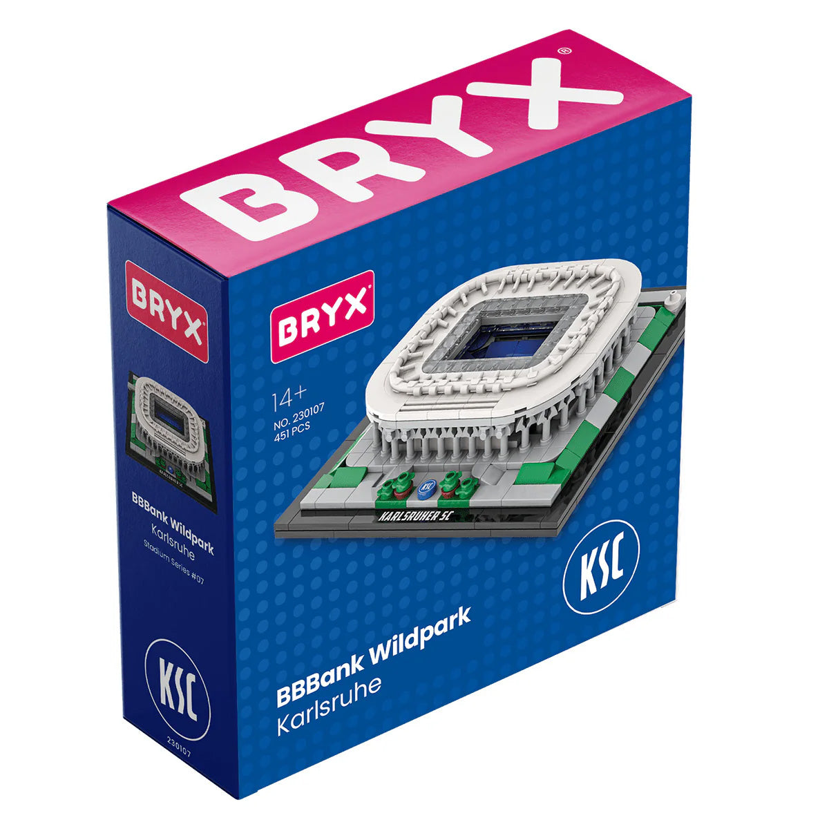 BBBank Wildpark / Karlsruher SC - Stadion Miniaturmodell