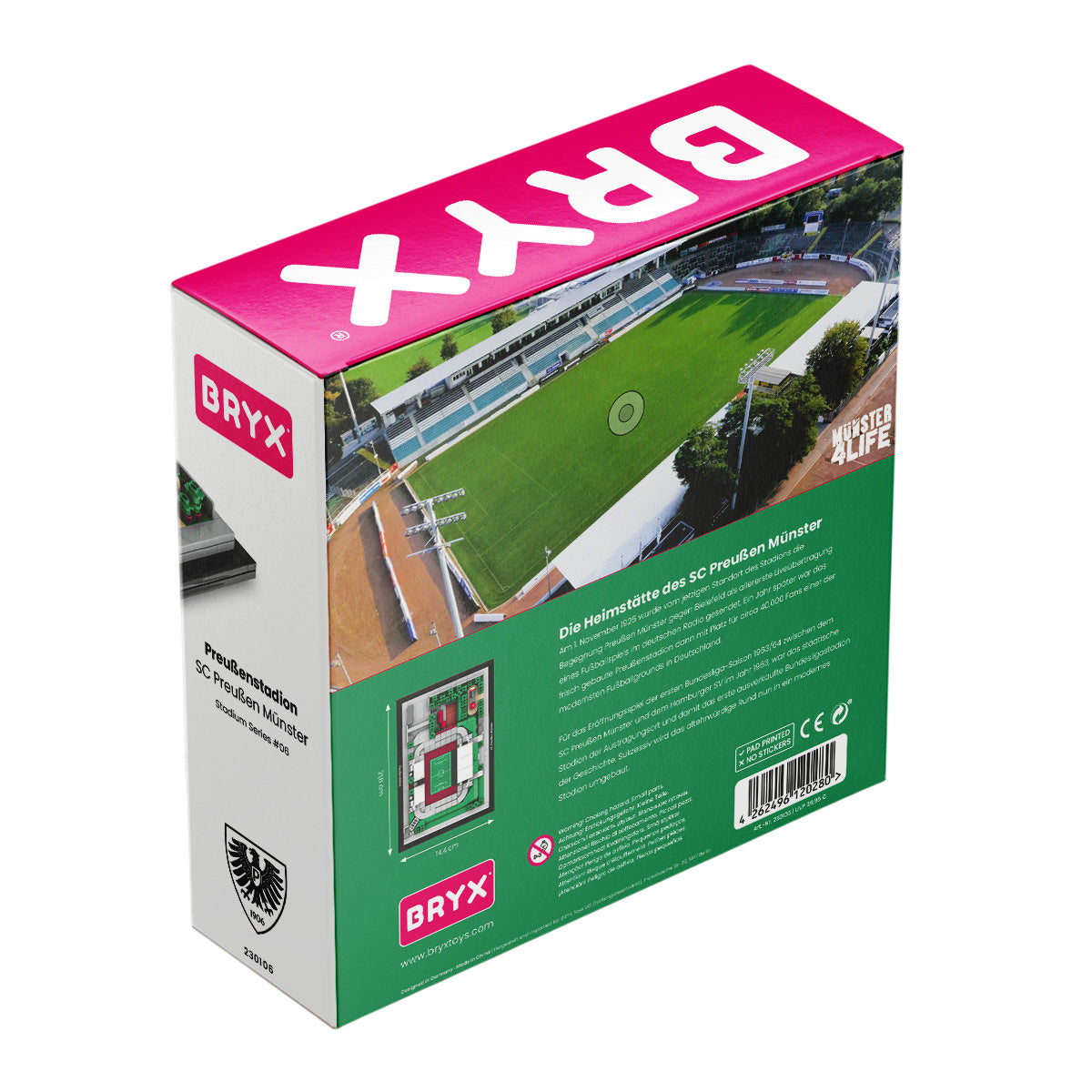 Preußenstadion / SC Preußen Münster - Stadion Miniaturmodell