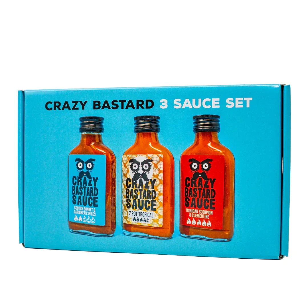Sauces des Caraïbes, lot de 3 (3 x 100 ml) - Sauce piquante
