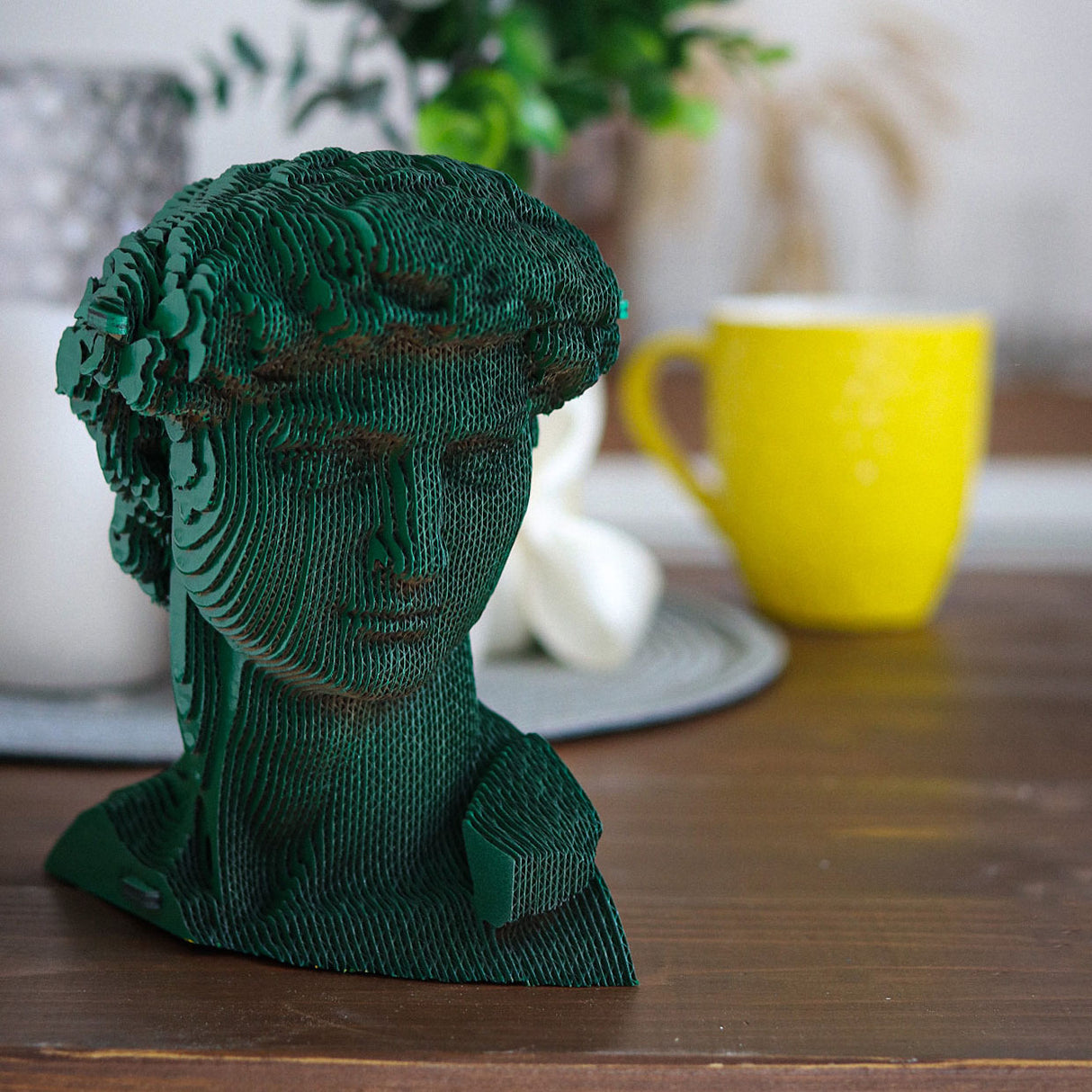 David - 3D Modell aus Karton