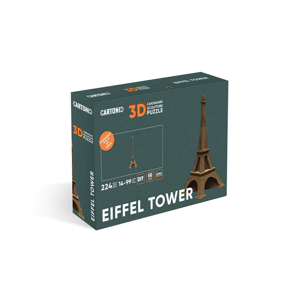 Eiffelturm - 3D Modell aus Karton