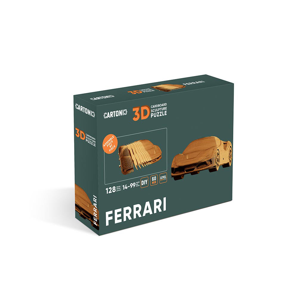 Ferrari - 3D Modell aus Karton
