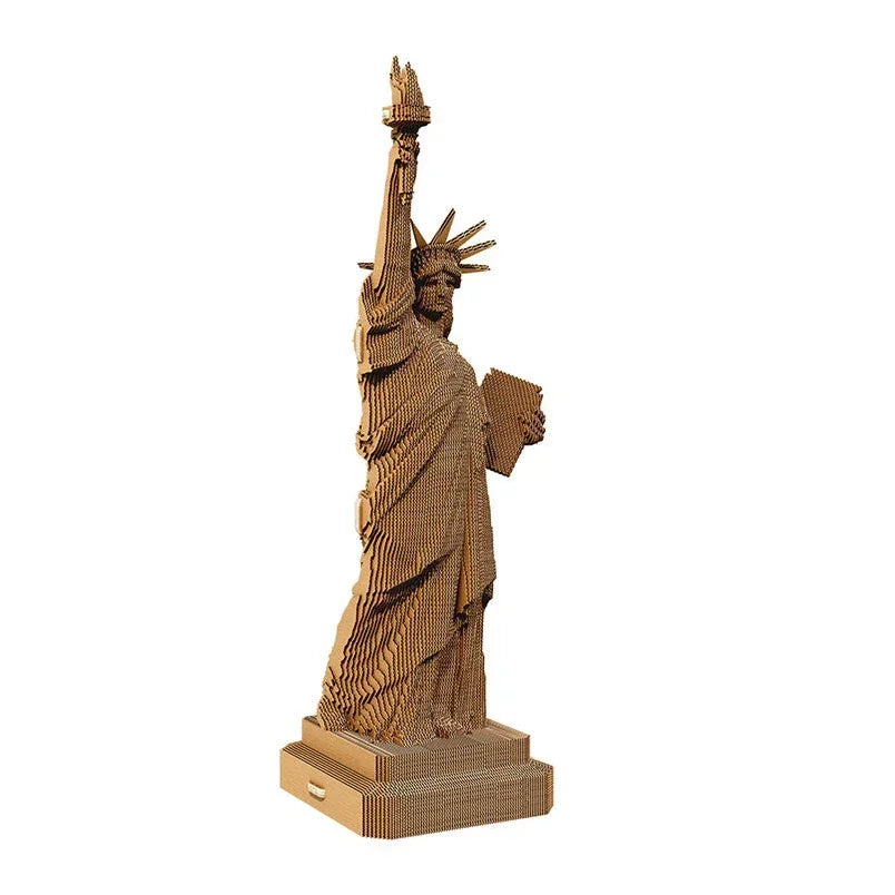 Statue de la Liberté - Maquette 3D en carton