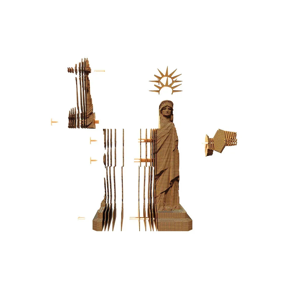 Statue de la Liberté - Maquette 3D en carton