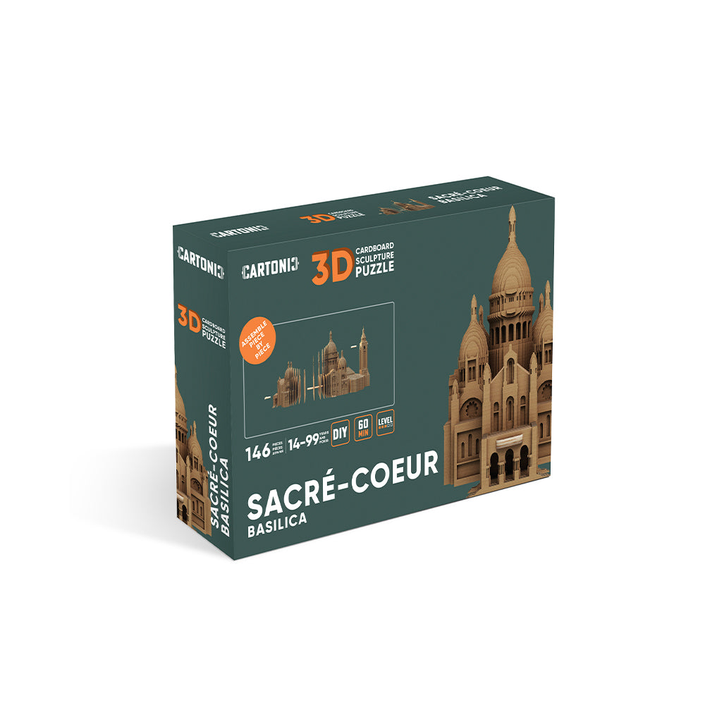 Sacré-Cœur de Montmartre - 3D Modell aus Karton