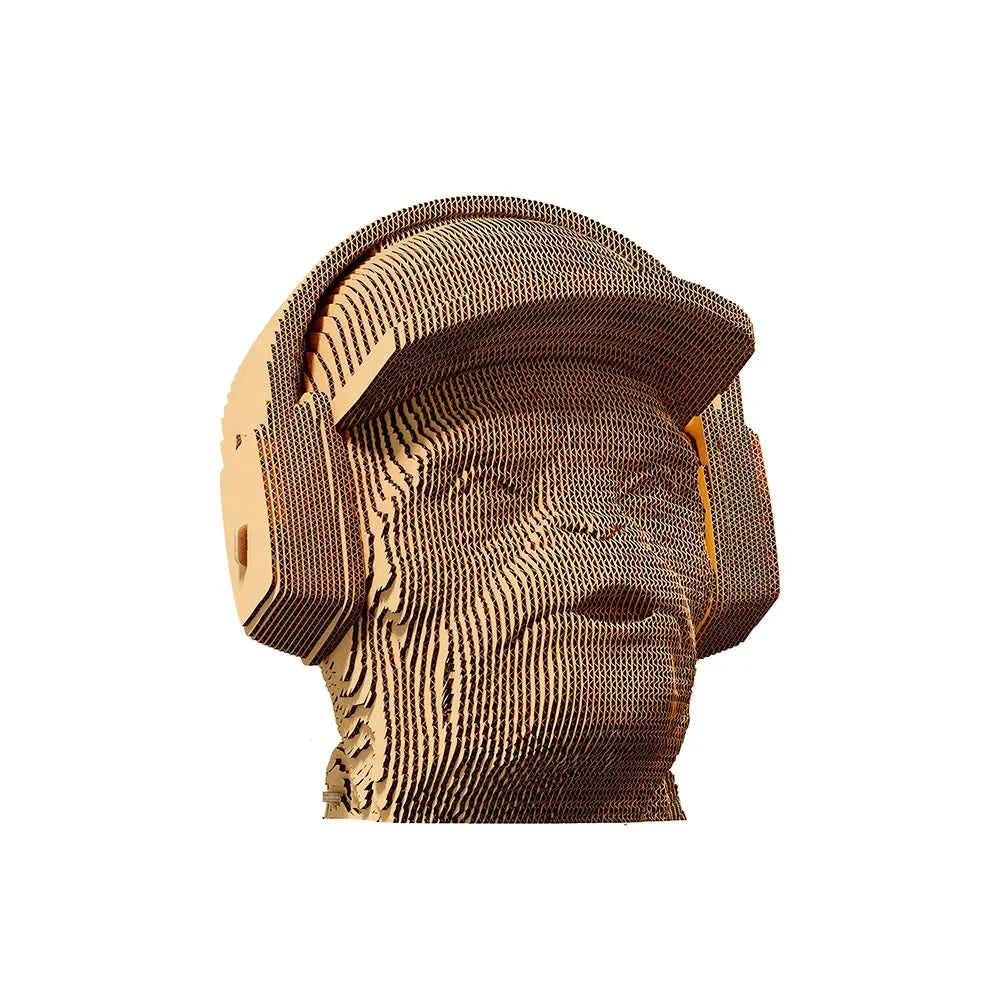 Singe « Ne rien entendre du mal » - Maquette 3D en carton