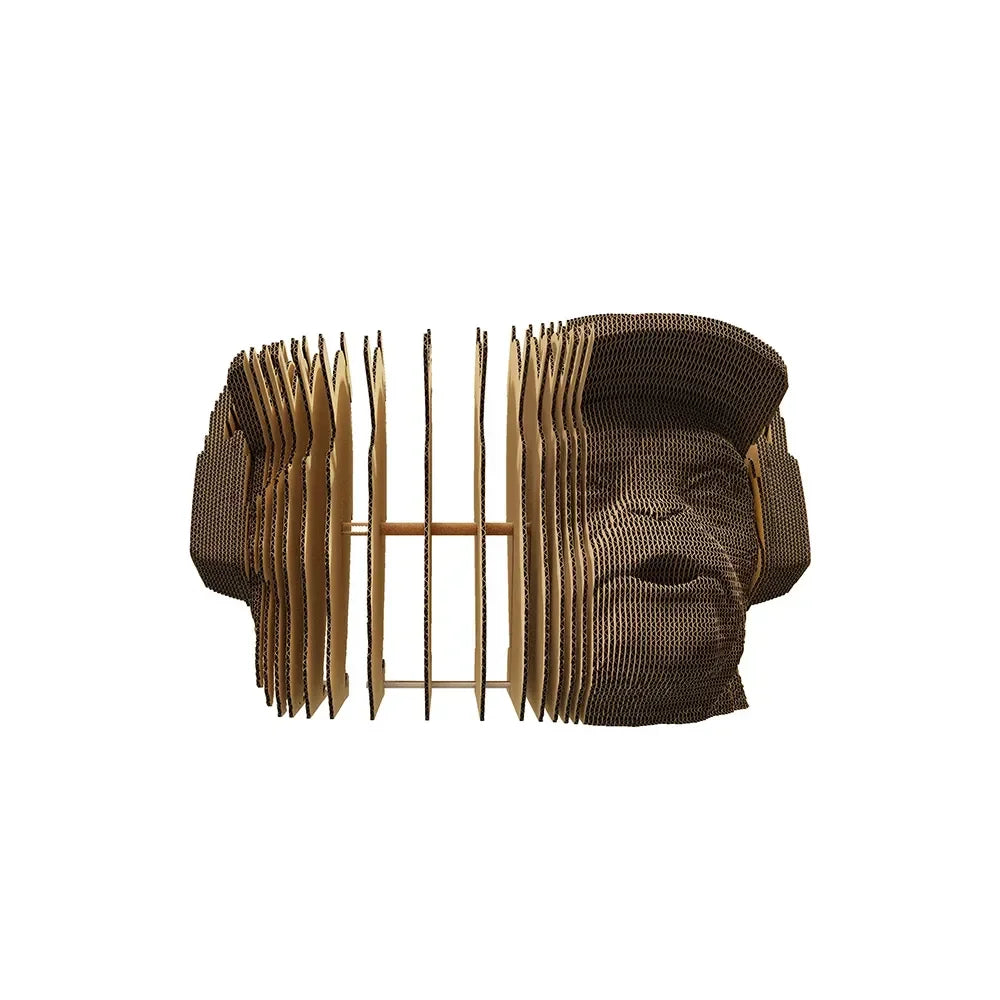 Singe « Ne rien entendre du mal » - Maquette 3D en carton