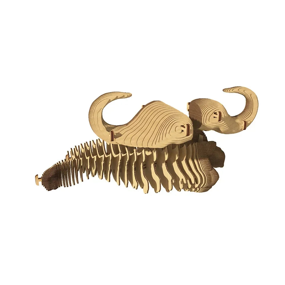 Bison - Modèle 3D en carton