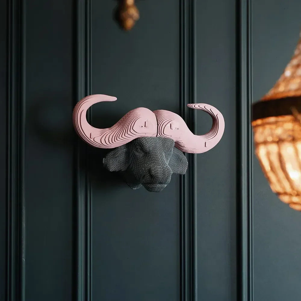 Bison - Modèle 3D en carton