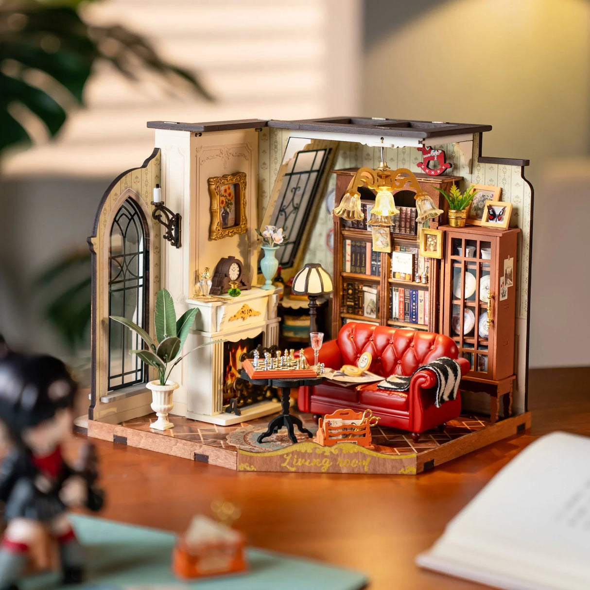Le salon de Catherine - Maison miniature