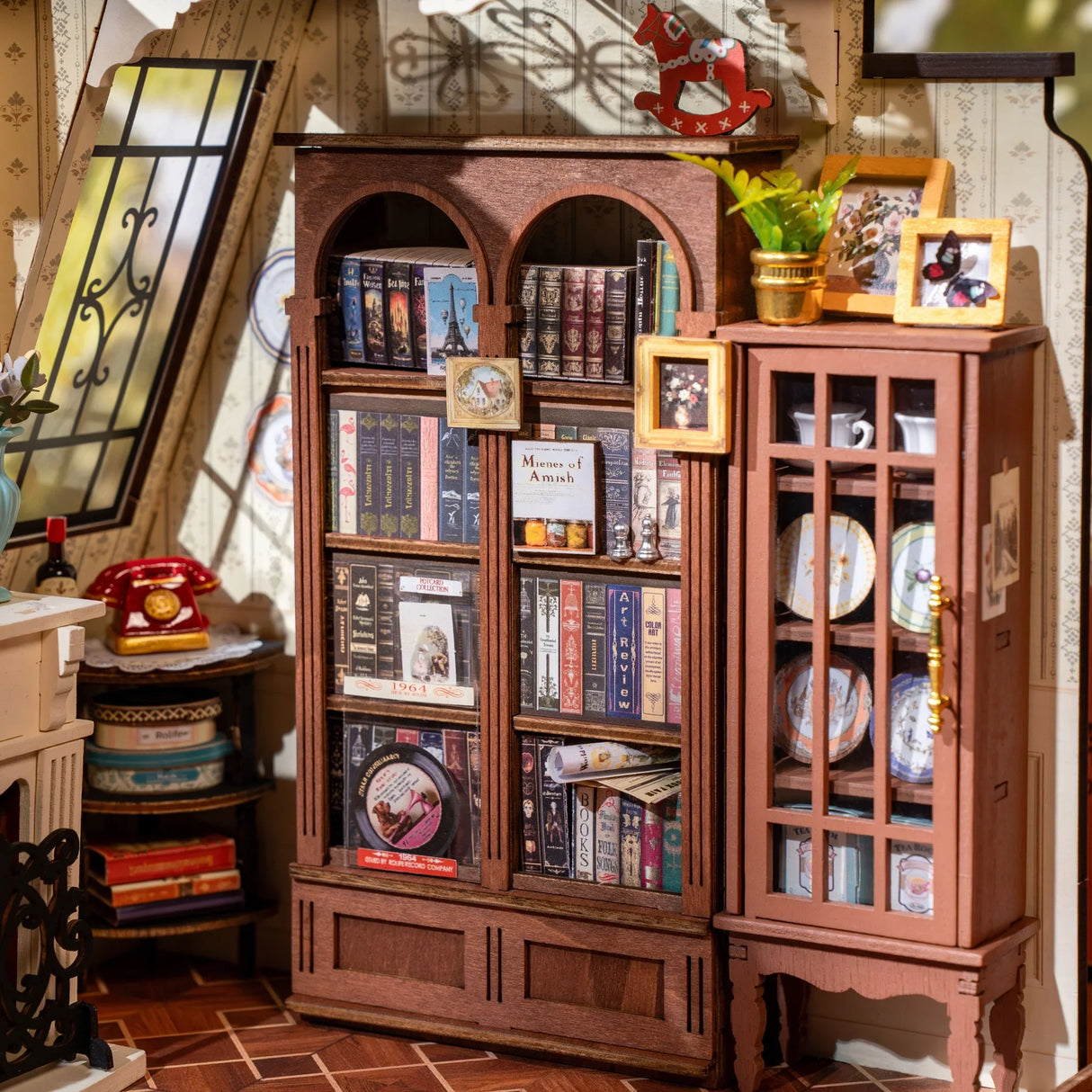 Le salon de Catherine - Maison miniature