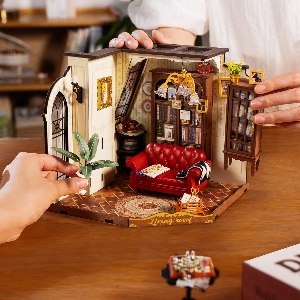 Le salon de Catherine - Maison miniature