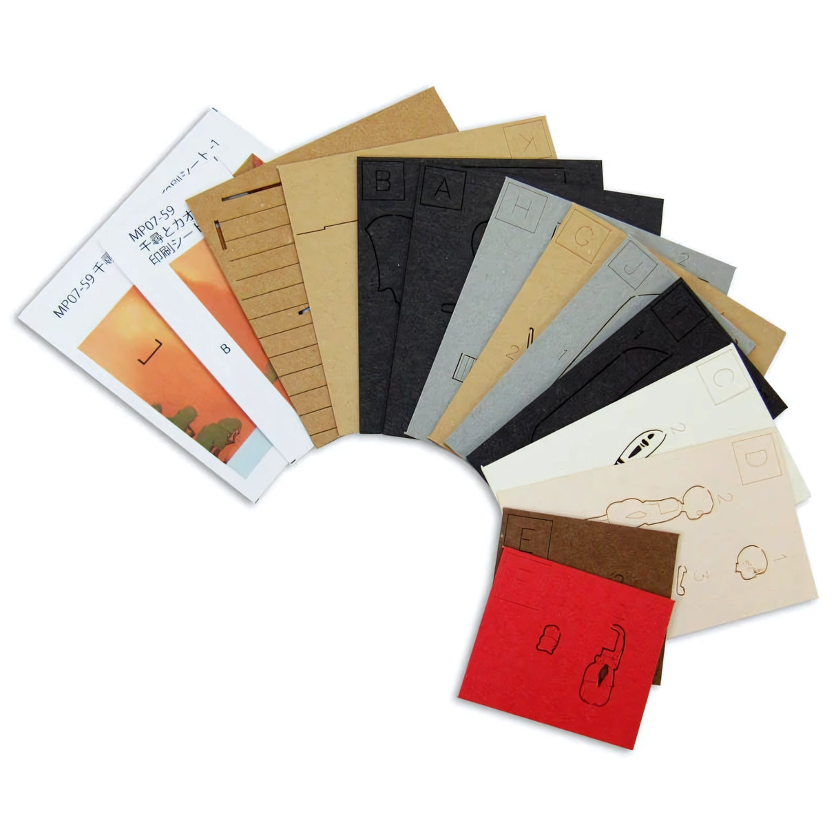 Chihiros Reise ins Zauberland - Chihiro und das Ohngesicht - Paper Art Box