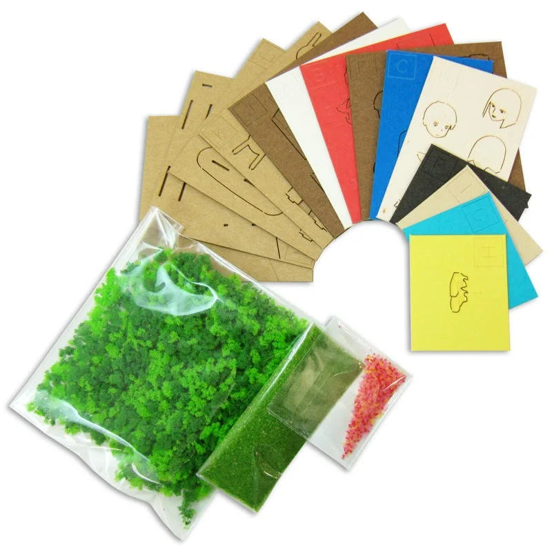 Chihiros Reise ins Zauberland - Chihiro und Haru - Paper Art Box