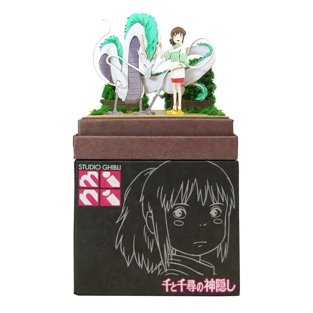 Chihiros Reise ins Zauberland - Drache Haku und Chihiro - Paper Art Box