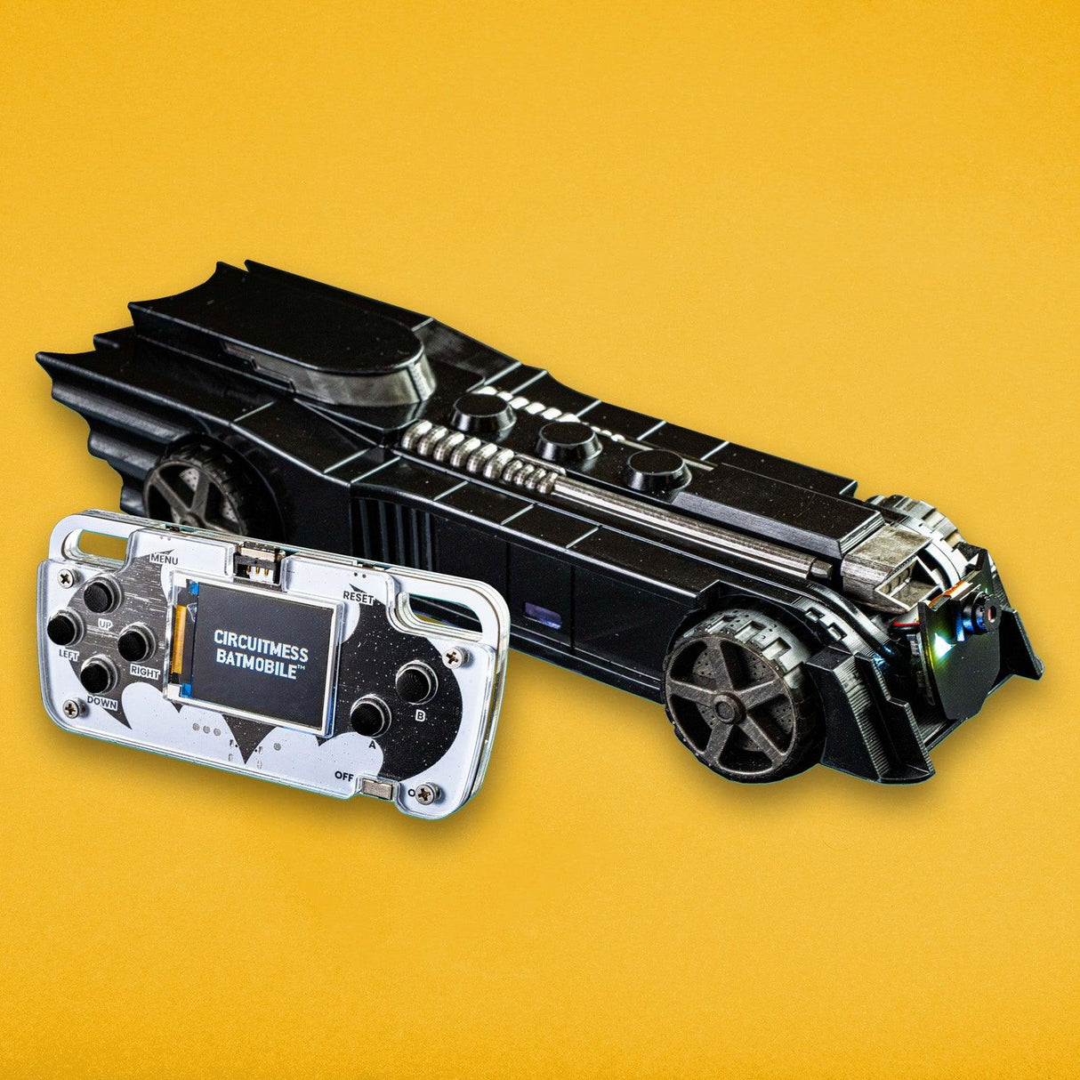 Batmobile™ - Autonomes Roboterauto - Elektronik Bausatz - derdealer.ch