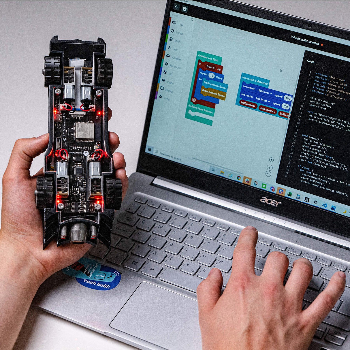 Batmobile™ - Autonomes Roboterauto - Elektronik Bausatz - derdealer.ch