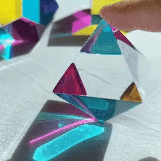 Äther (Oktaeder) - Dispersionsprisma