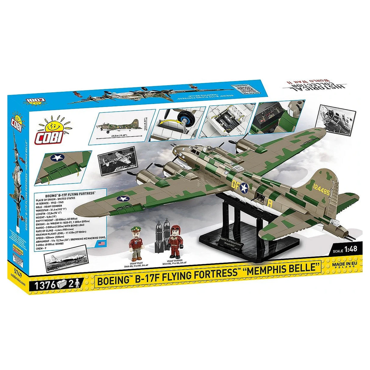 Boeing B-17 Flying Fortress - Klemmbausteine