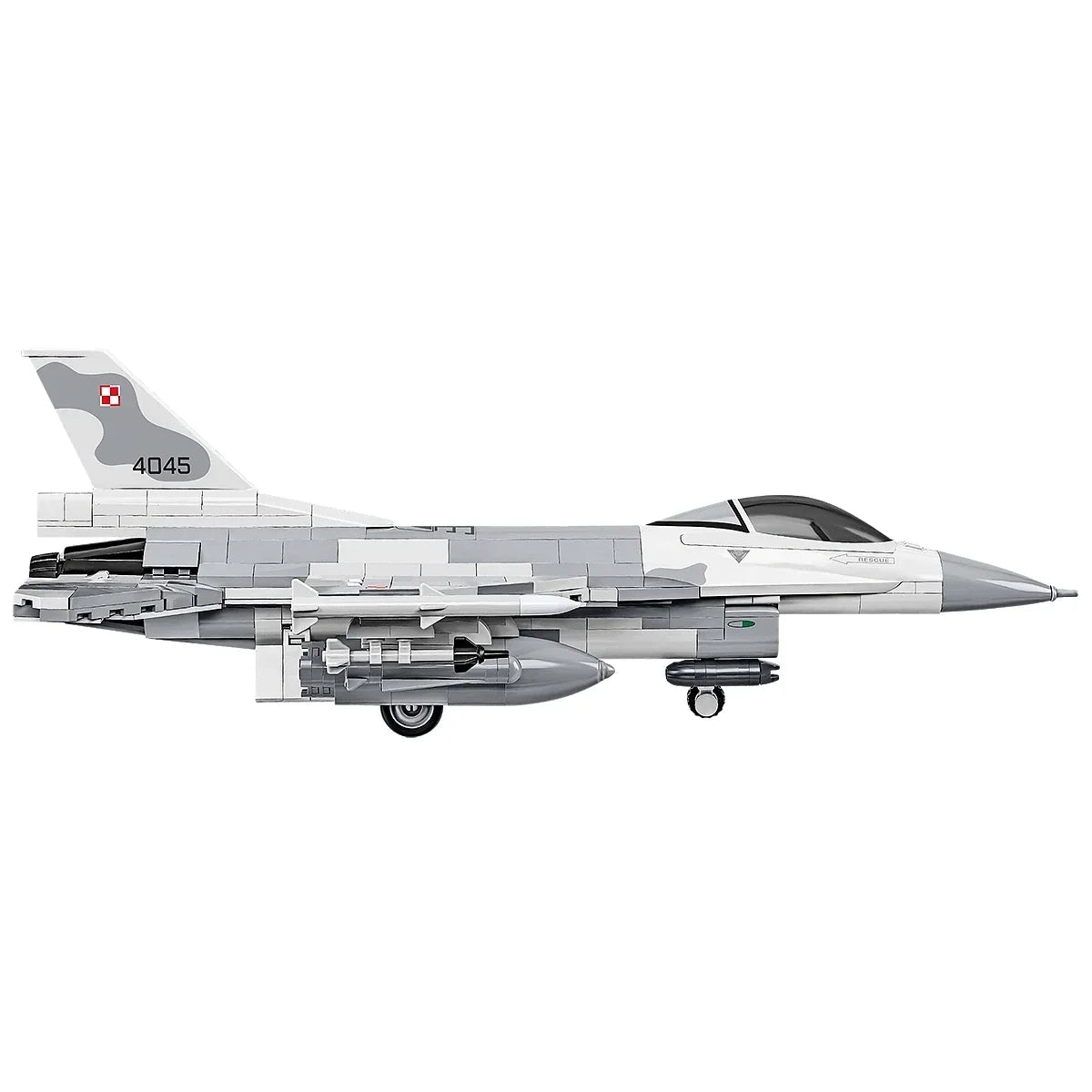 Kampfflugzeug F-16C Fighting Falcon - Klemmbausteine