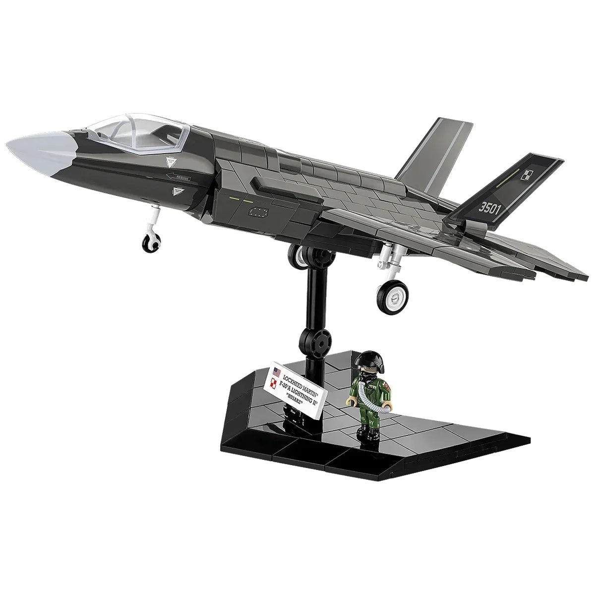 Kampfflugzeug F-35A Lightning II "Husarz" - Klemmbausteine