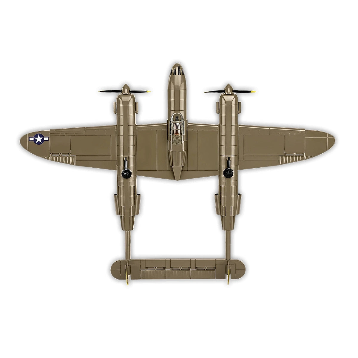 Kampfflugzeug Lockheed P-38H Lightning - Klemmbausteine