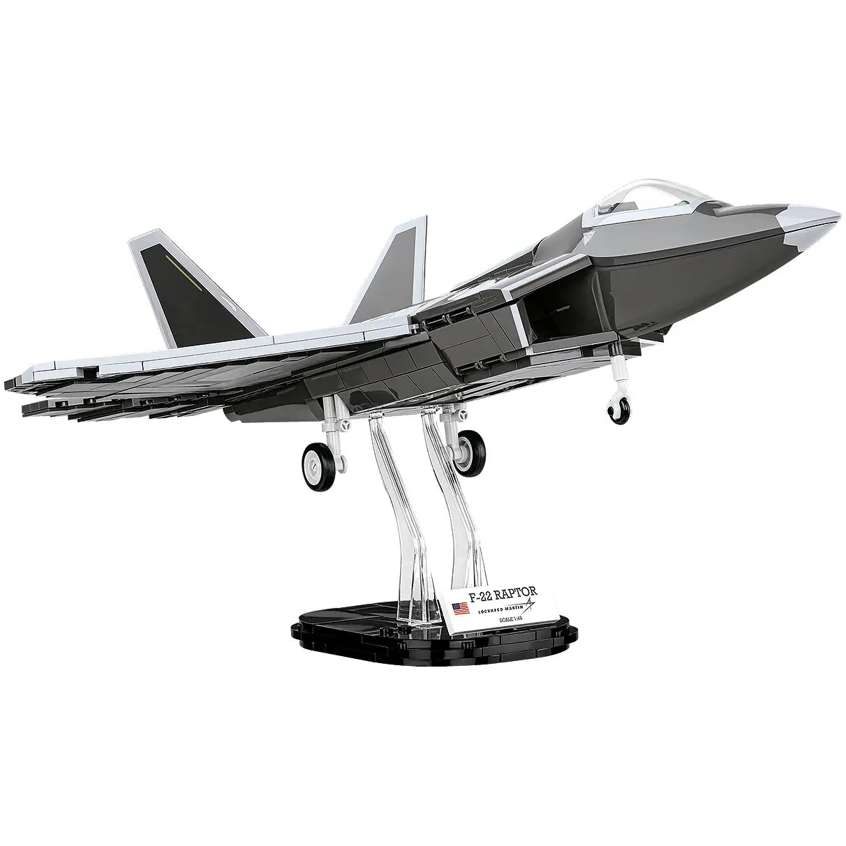 Kampfjet Lockheed F-22 Raptor - Klemmbausteine