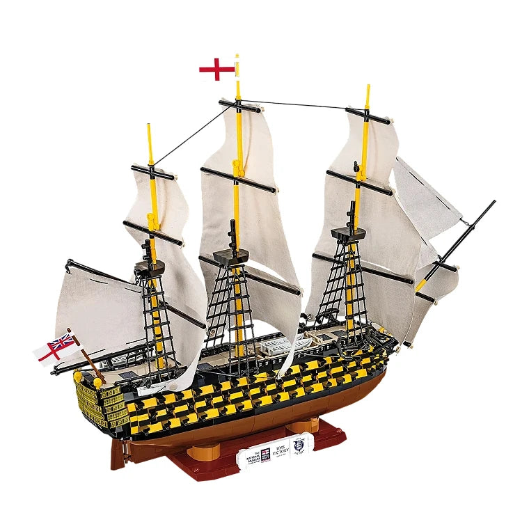Kriegsschiff HMS Victory - Klemmbausteine
