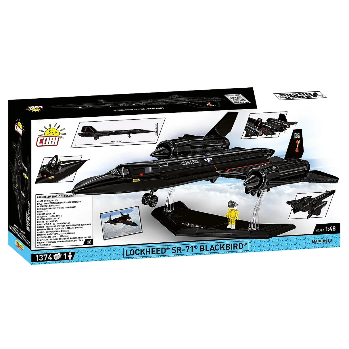 Lockheed SR-71 - Klemmbausteine