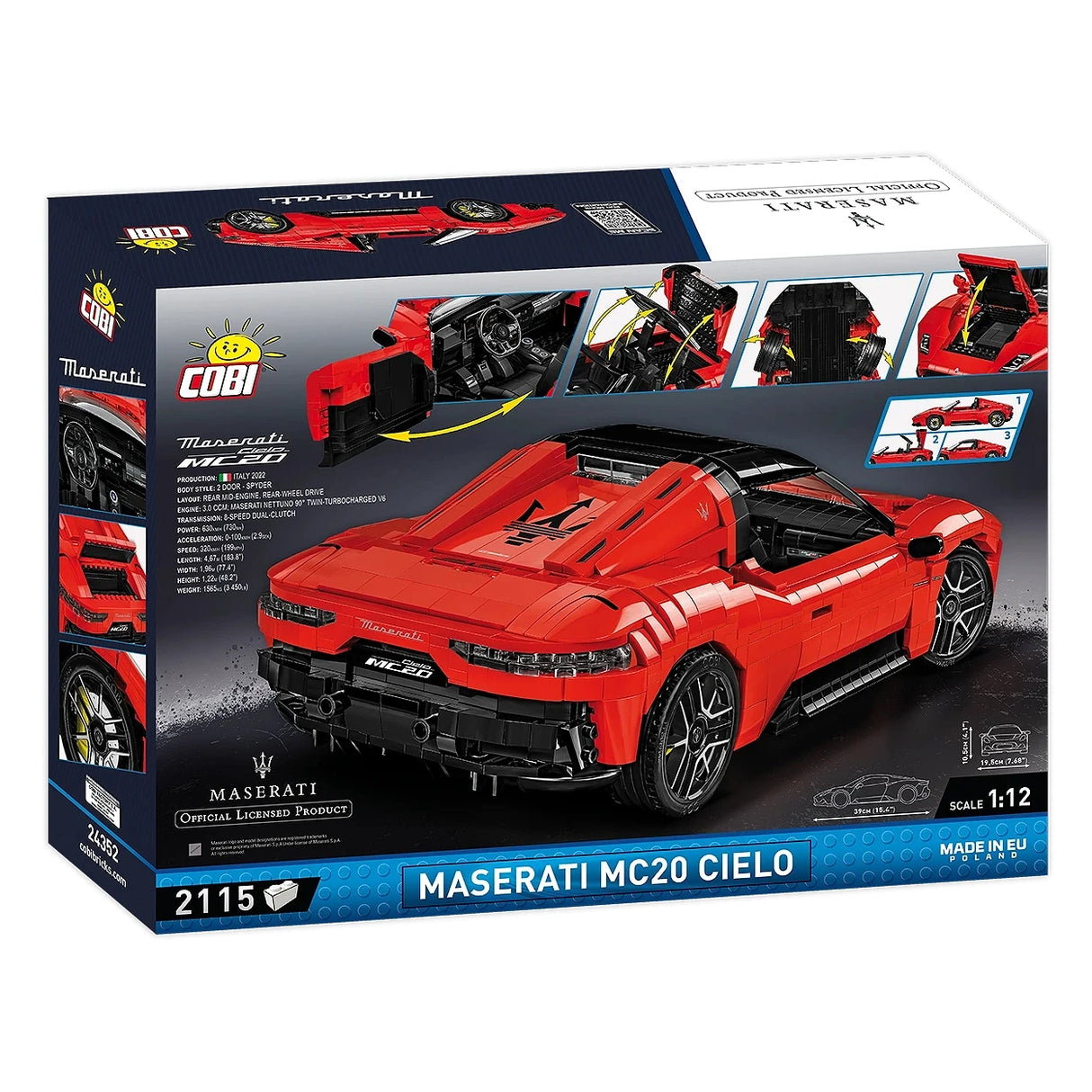 Maserati MC Cielo - Klemmbausteine