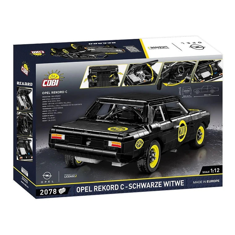 Opel Rekord C "Schwarze Witwe" - Klemmbausteine