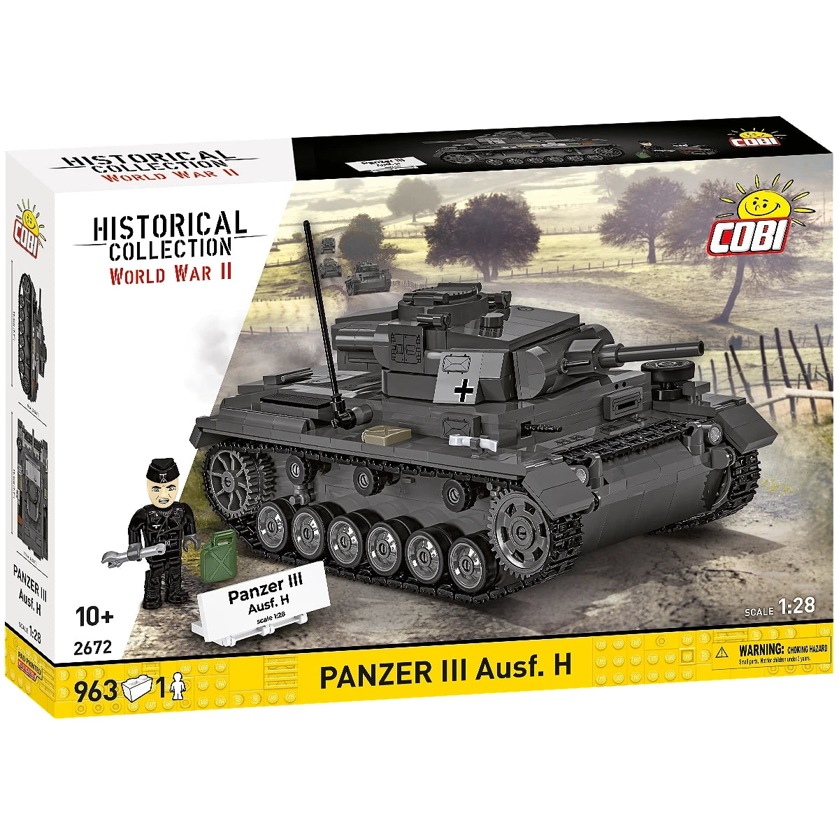 Panzer III Ausf.H - Klemmbausteine