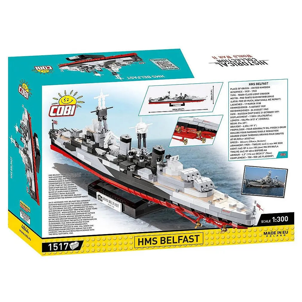 Schlachtschiff HMS Belfast - Klemmbausteine