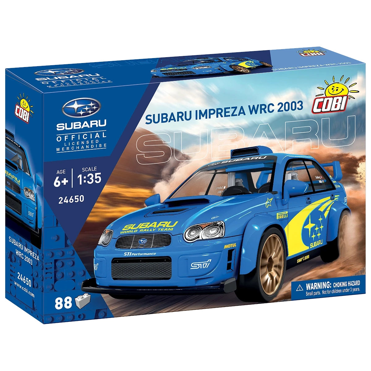 Subaru Impreza WRC 2003 - Klemmbausteine