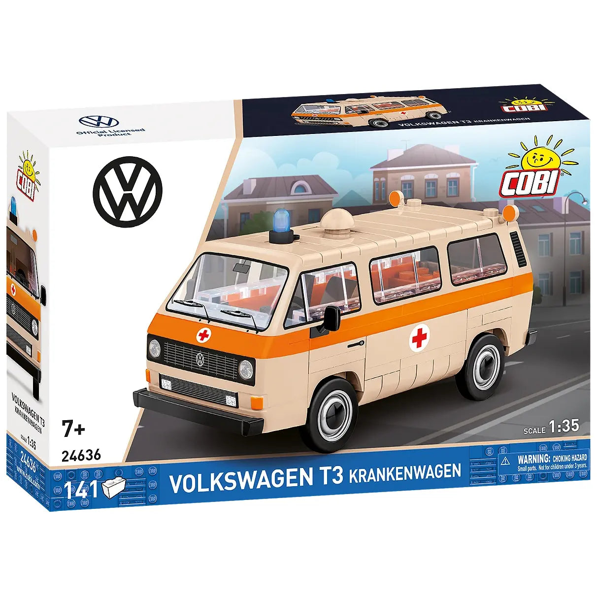 VW T3 Krankenwagen - Klemmbausteine