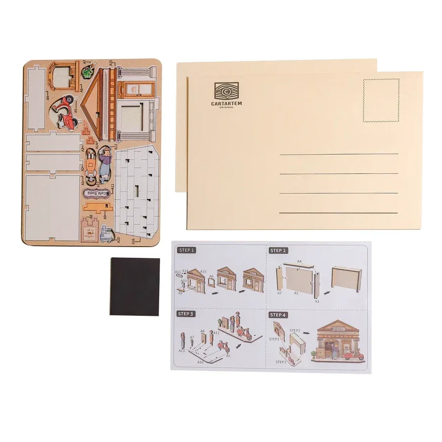 Kit d'aimants pour café