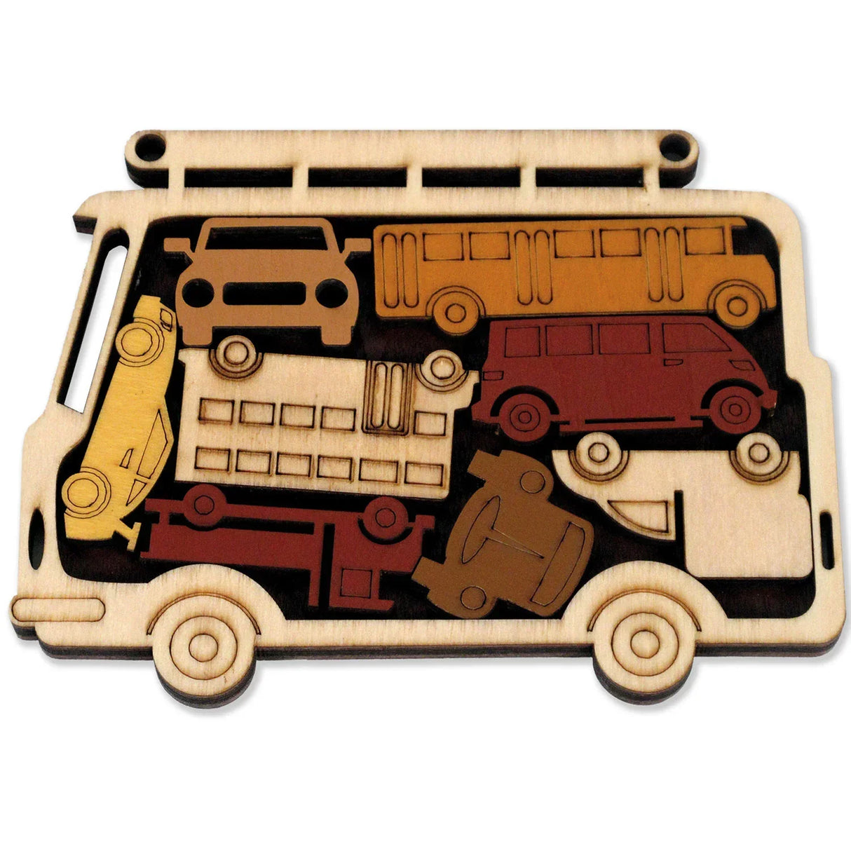 Puzzle de voiture - puzzle de construction