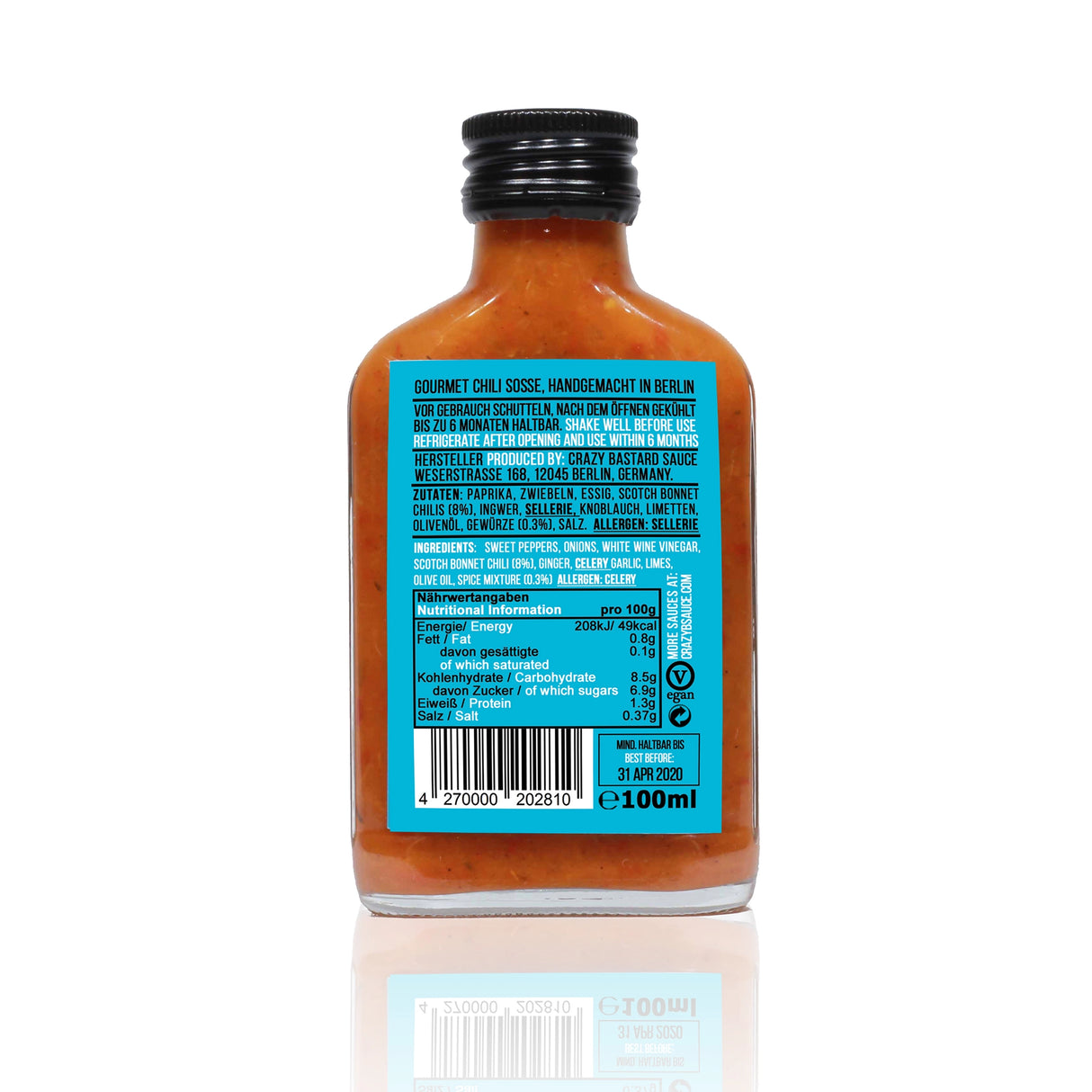 Scotch Bonnet & Caribbean Spices (100 ml) - Scharfe Sauce