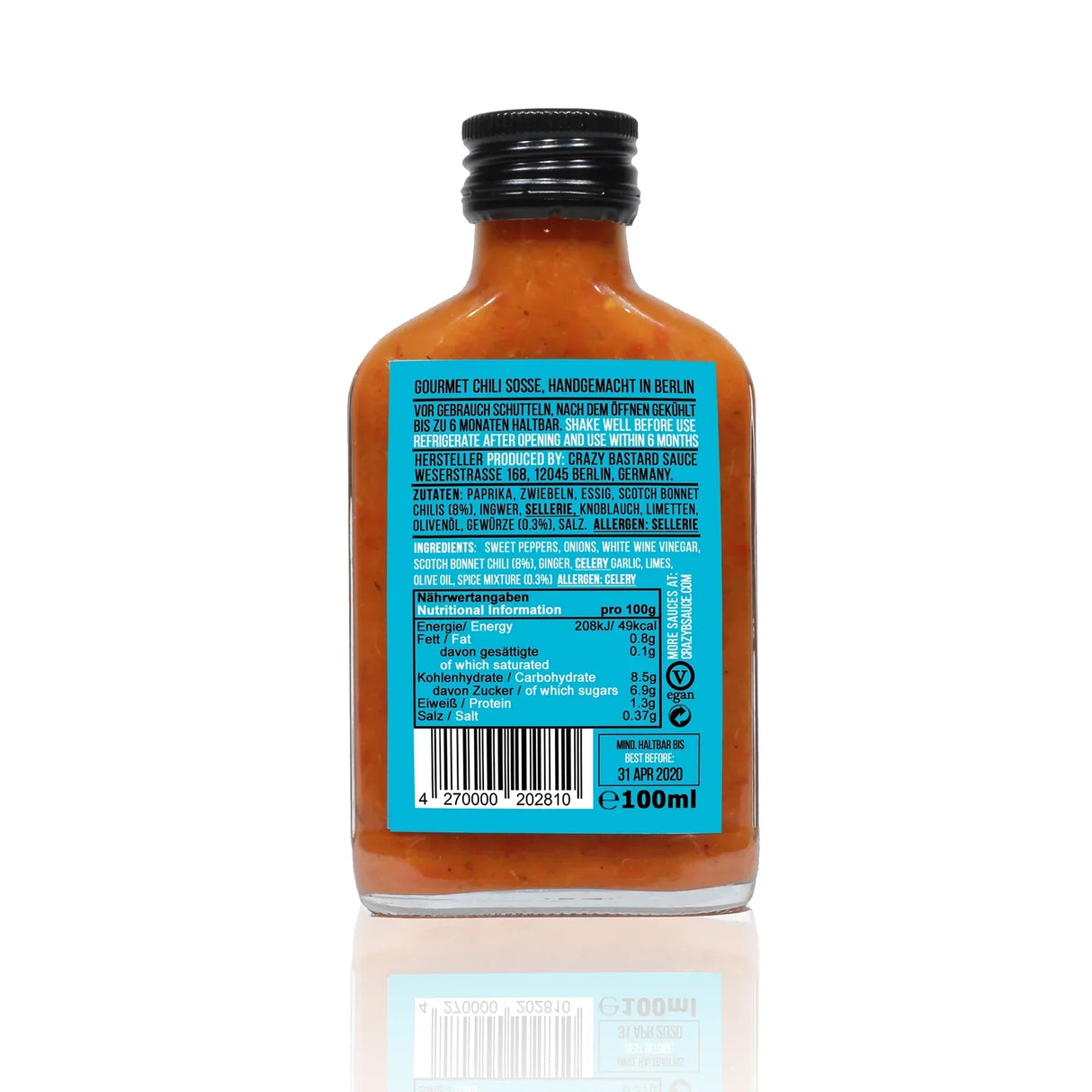 Scotch Bonnet & Caribbean Spices (100 ml) - Scharfe Sauce
