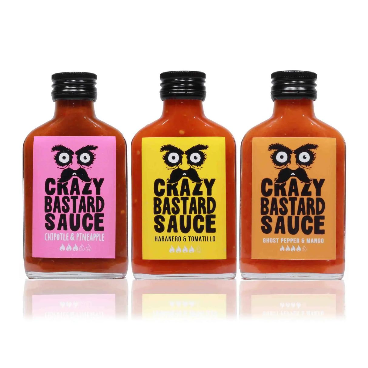 Lot de 3 sauces les plus populaires (3 x 100 ml) - Sauce piquante