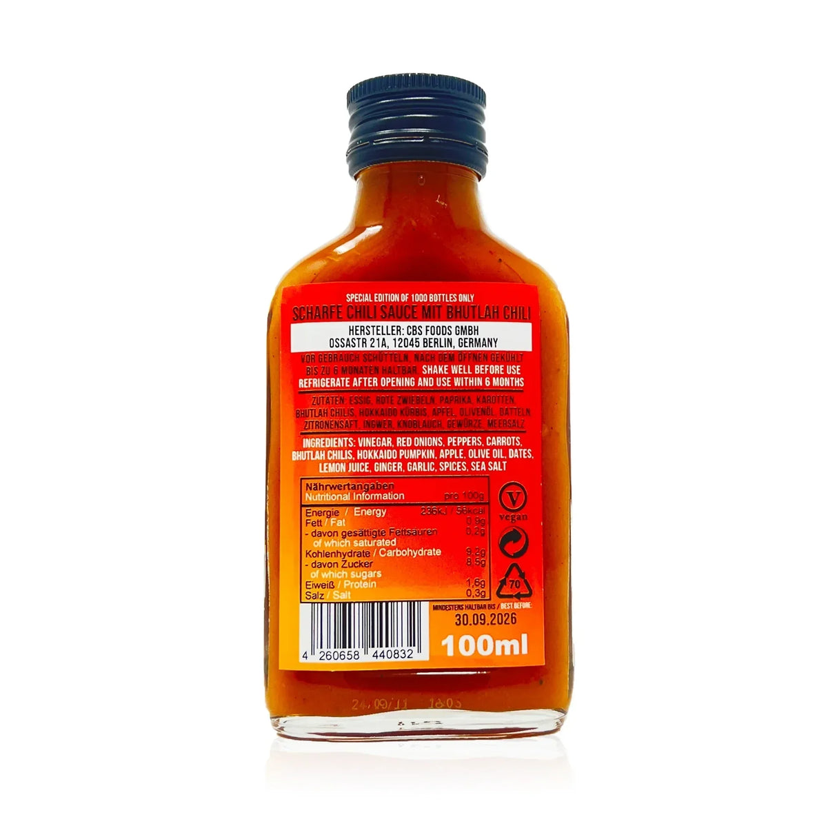 Winter Warmer (100 ml) - Scharfe Sauce