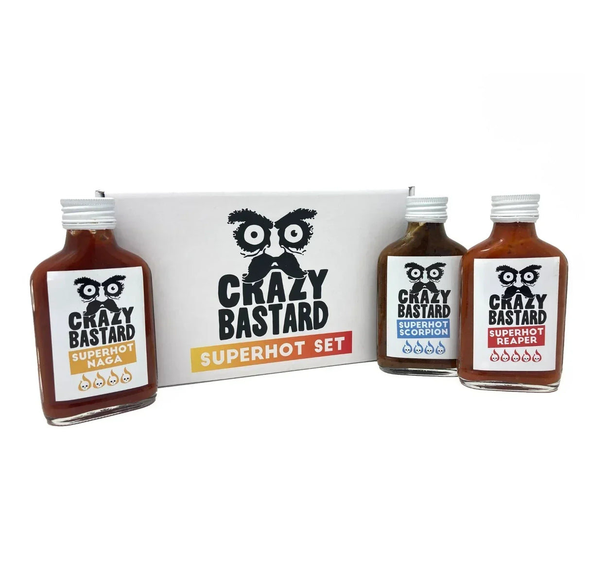 Lot de 3 sauces extra-fortes (3 x 100 ml) - Sauce piquante