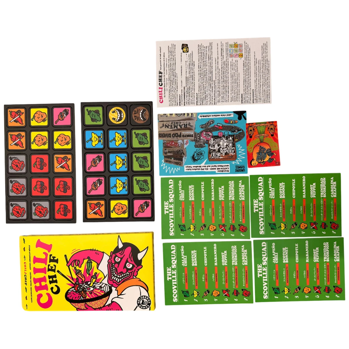 Heldbergs Collab - 7er Geschenk-Set (7 x 100 ml) - Scharfe Sauce