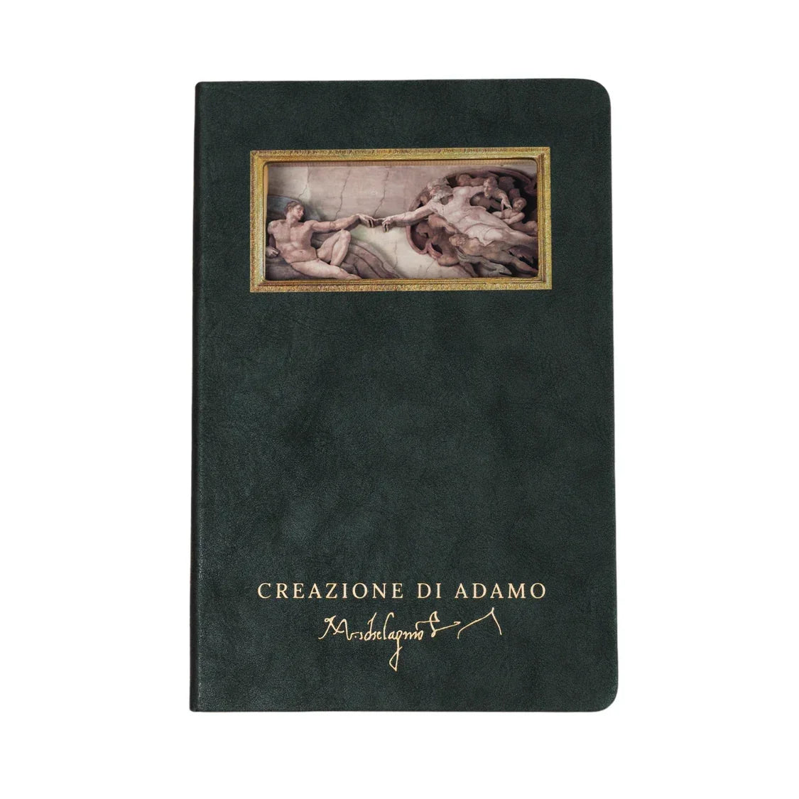 Michelangelo "Creation of Adam" - 3D Notizbuch